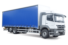 Van Hire Halifax - 26 Tonne Curtain Side Truck - Truck hire Halifax